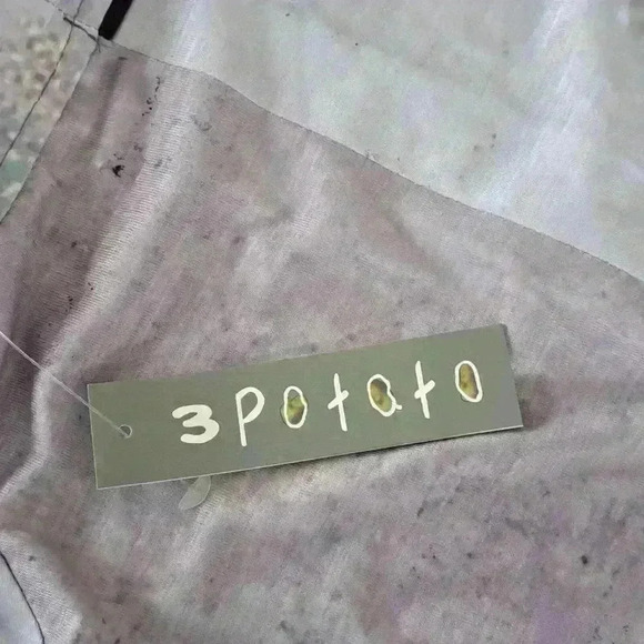 3 Potato Open Cardigan - Colors: Lavenders, Greens, Browns - Size: M - Picture 5 of 7